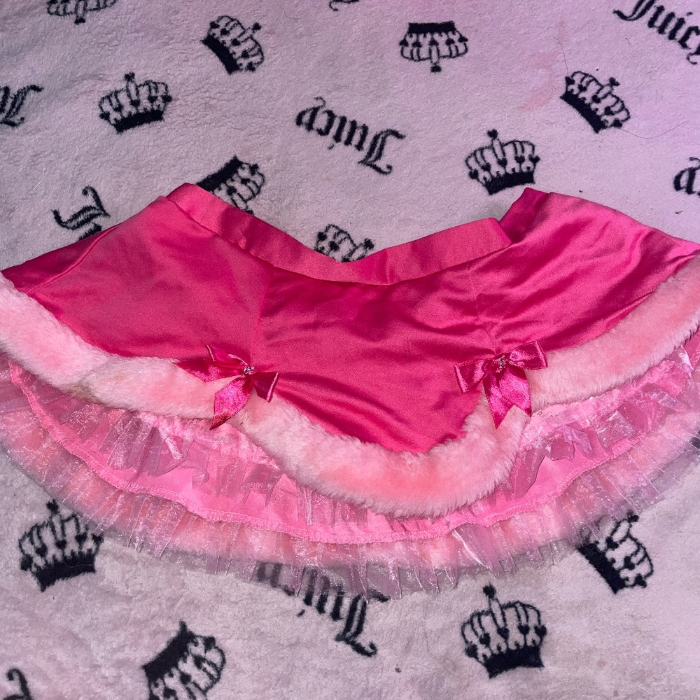 victorias secret sexy little things santa mini skirt